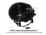 FMA New suspension and high level memory pad for Ballistic helmet BK/DE/FG TB1050 free shipping